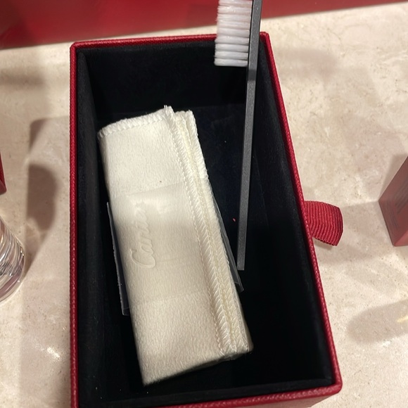 Authentic Cartier Cleaning Kit, Bag, Mini Perfumes, and Travel Pouch - Picture 3 of 6